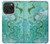 S2653 Dragon Green Turquoise Stone Graphic Case For iPhone 15 Pro