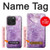S2690 Amethyst Crystals Graphic Printed Case For iPhone 15 Pro S2690 Amethyst Crystals Graphic Printed Case For iPhone 15 Pro