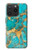 S2906 Aqua Turquoise Stone Case For iPhone 15 Pro