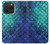 S3047 Green Mermaid Fish Scale Case For iPhone 15 Pro