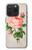 S3079 Vintage Pink Rose Case For iPhone 15 Pro
