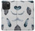S3085 Feather Paint Pattern Case For iPhone 15 Pro