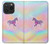 S3203 Rainbow Unicorn Case For iPhone 15 Pro