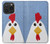 S3254 Chicken Cartoon Case For iPhone 15 Pro