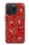 S3354 Red Classic Bandana Case For iPhone 15 Pro
