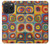 S3409 Squares Concentric Circles Case For iPhone 15 Pro