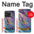S3676 Colorful Abstract Marble Stone Case For iPhone 15 Pro