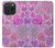 S3710 Pink Love Heart Case For iPhone 15 Pro