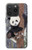 S3793 Cute Baby Panda Snow Painting Case For iPhone 15 Pro