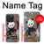 S3793 Cute Baby Panda Snow Painting Case For iPhone 15 Pro