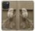 S1386 Paper Sculpture Owl Case For iPhone 15 Pro Max