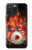 S1431 Skull Drum Fire Rock Case For iPhone 15 Pro Max