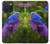 S1565 Bluebird of Happiness Blue Bird Case For iPhone 15 Pro Max