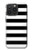 S1596 Black and White Striped Case For iPhone 15 Pro Max