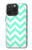 S1723 Mint Chevron Zigzag Case For iPhone 15 Pro Max