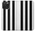 S2297 Black and White Vertical Stripes Case For iPhone 15 Pro Max