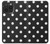 S2299 Black Polka Dots Case For iPhone 15 Pro Max S2299 Black Polka Dots Case For iPhone 15 Pro Max