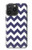 S2345 Navy Blue Shavron Zig Zag Pattern Case For iPhone 15 Pro Max