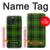 S2373 Tartan Green Pattern Case For iPhone 15 Pro Max