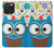 S2521 Cute Nerd Owl Cartoon Case For iPhone 15 Pro Max
