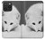 S2569 White Arctic Fox Case For iPhone 15 Pro Max