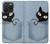 S2641 Pocket Black Cat Case For iPhone 15 Pro Max