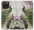 S2773 Peacock Chinese Brush Painting Case For iPhone 15 Pro Max