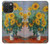 S2937 Claude Monet Bouquet of Sunflowers Case For iPhone 15 Pro Max