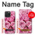 S2943 Pink Rose Case For iPhone 15 Pro Max