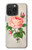 S3079 Vintage Pink Rose Case For iPhone 15 Pro Max