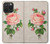 S3079 Vintage Pink Rose Case For iPhone 15 Pro Max