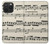 S3082 Music Sheet Case For iPhone 15 Pro Max