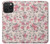 S3095 Vintage Rose Pattern Case For iPhone 15 Pro Max