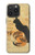 S3229 Vintage Cat Poster Case For iPhone 15 Pro Max