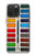 S3243 Watercolor Paint Set Case For iPhone 15 Pro Max