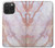 S3482 Soft Pink Marble Graphic Print Case For iPhone 15 Pro Max