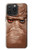 S3940 Leather Mad Face Graphic Paint Case For iPhone 15 Pro Max