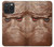 S3940 Leather Mad Face Graphic Paint Case For iPhone 15 Pro Max