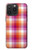 S3941 LGBT Lesbian Pride Flag Plaid Case For iPhone 15 Pro Max