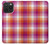 S3941 LGBT Lesbian Pride Flag Plaid Case For iPhone 15 Pro Max