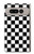 S1611 Black and White Check Chess Board Case For Google Pixel Fold