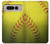 S3031 Yellow Softball Ball Case For Google Pixel Fold