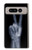 S3101 X-ray Peace Sign Fingers Case For Google Pixel Fold