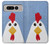 S3254 Chicken Cartoon Case For Google Pixel Fold