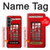 S0058 British Red Telephone Box Case For Samsung Galaxy S23 FE