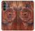 S0603 Wood Graphic Printed Case For Samsung Galaxy S23 FE