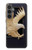S1383 Paper Sculpture Eagle Case For Samsung Galaxy S23 FE