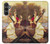 S1420 Saraswati Hindu Goddess Case For Samsung Galaxy S23 FE