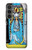 S2837 The High Priestess Vintage Tarot Card Case For Samsung Galaxy S23 FE