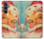S2840 Christmas Vintage Santa Case For Samsung Galaxy S23 FE